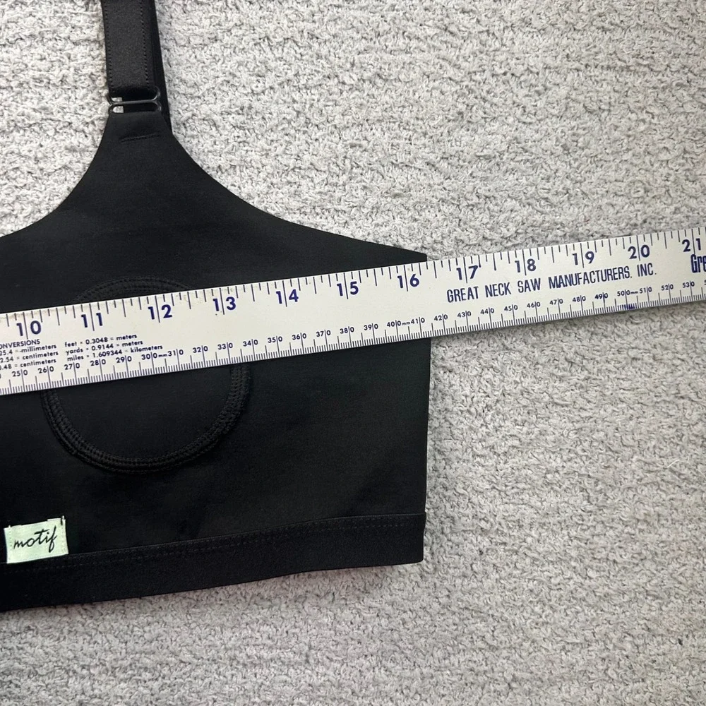 Motif Medical Hands-Free Pumping Bra Black XS-L Maternity Postpartum Nursing New